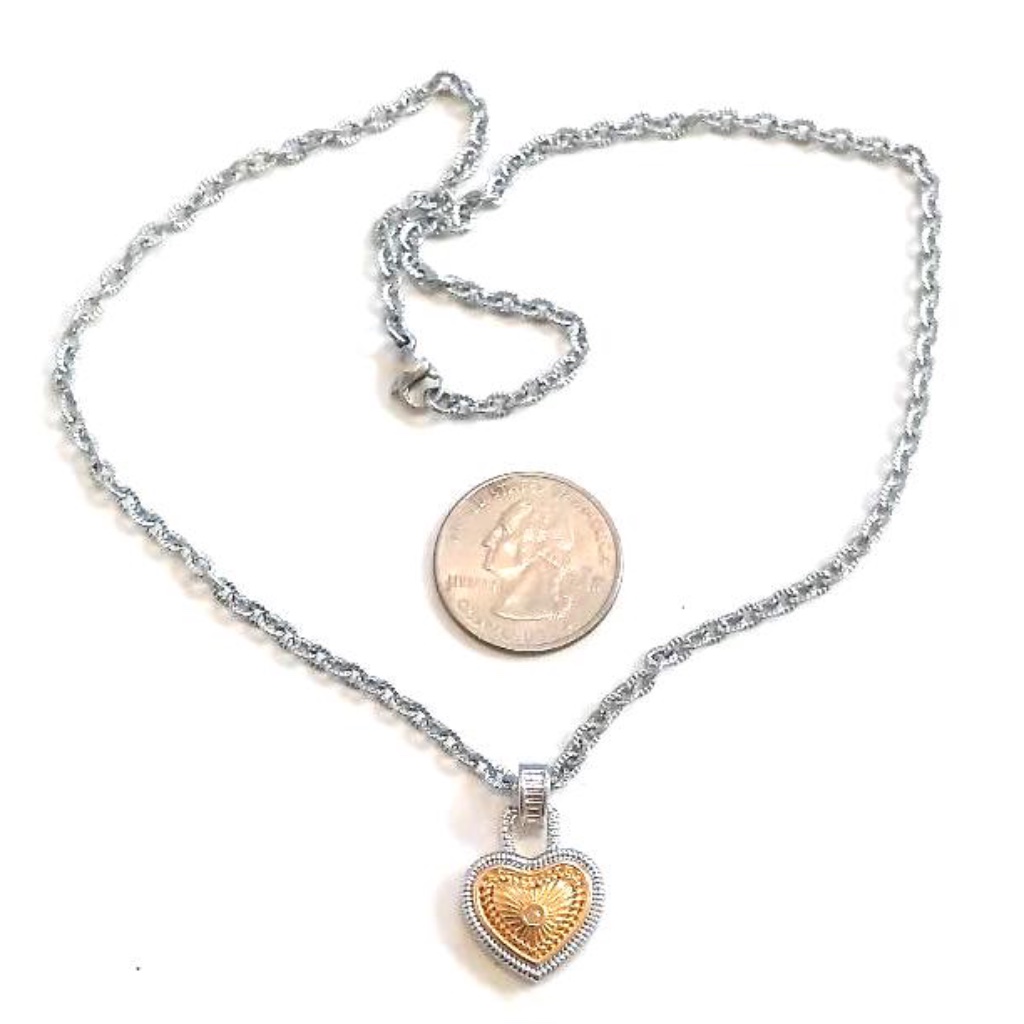 Diamonds International Diamond Heart Necklace 12$